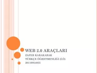 web 2 0 ara lari