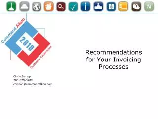 Recommendations for Your Invoicing Processes