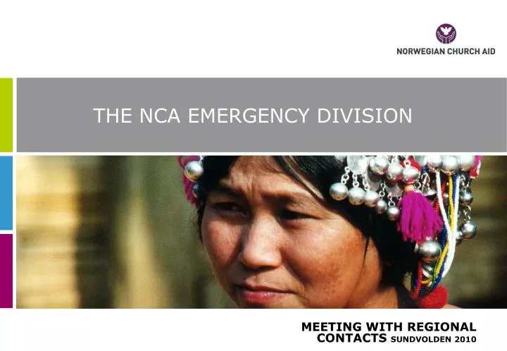 the nca emergency division