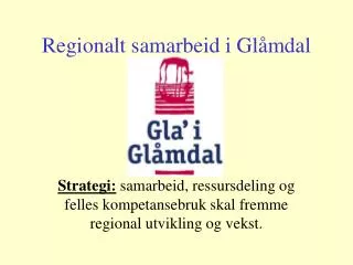 regionalt samarbeid i gl mdal