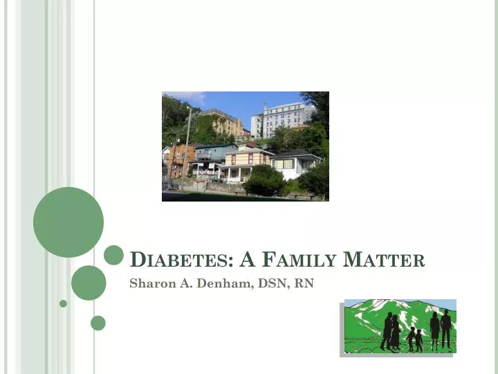 diabetes a family matter
