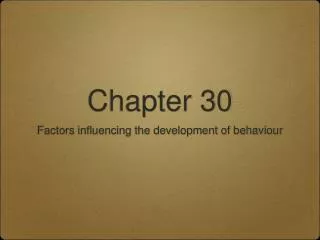 chapter 30