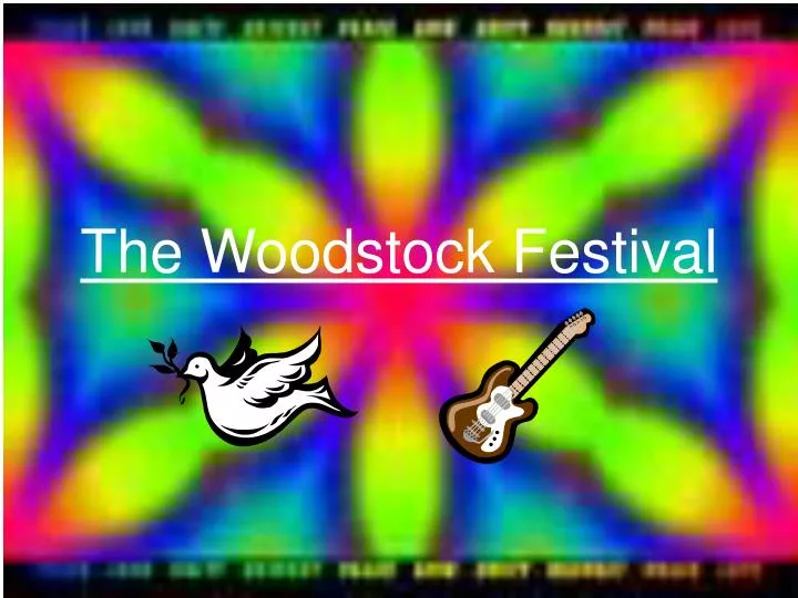 the woodstock festival