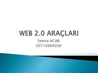 web 2 0 ara lari