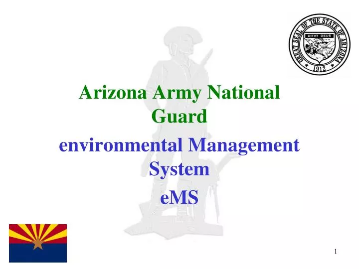 arizona army national guard environmental management system ems