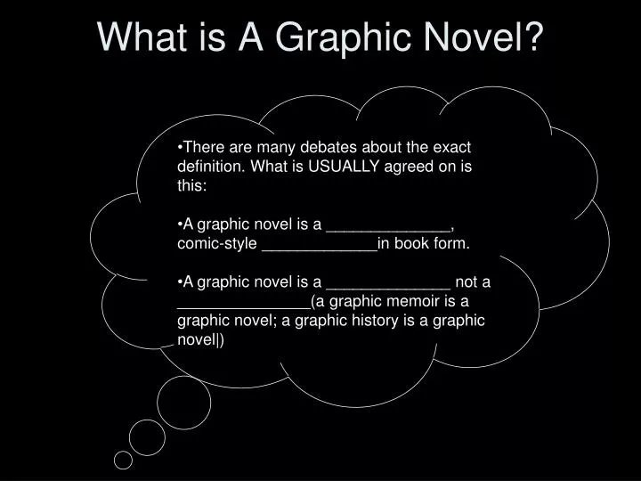 what is a graphic novel