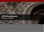 Enhancing Performance Management at Stanford: ePerformance Process Overview - slide 1