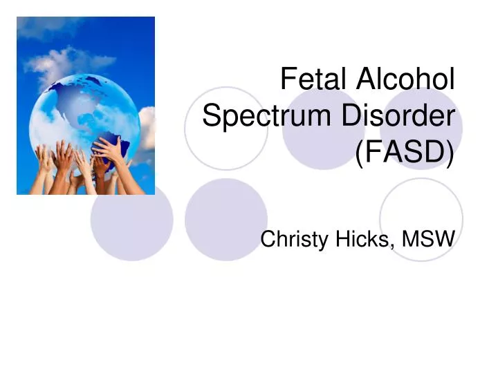 fetal alcohol spectrum disorder fasd