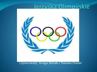 igrzyska olimpijskie