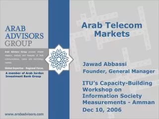 Arab Telecom Markets