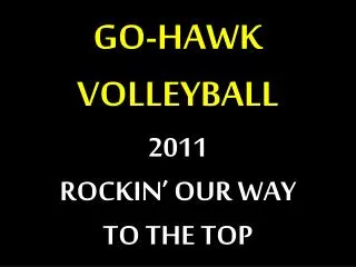 GO-HAWK VOLLEYBALL