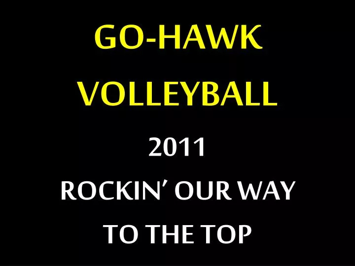 go hawk volleyball