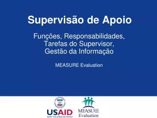 supervis o de apoio