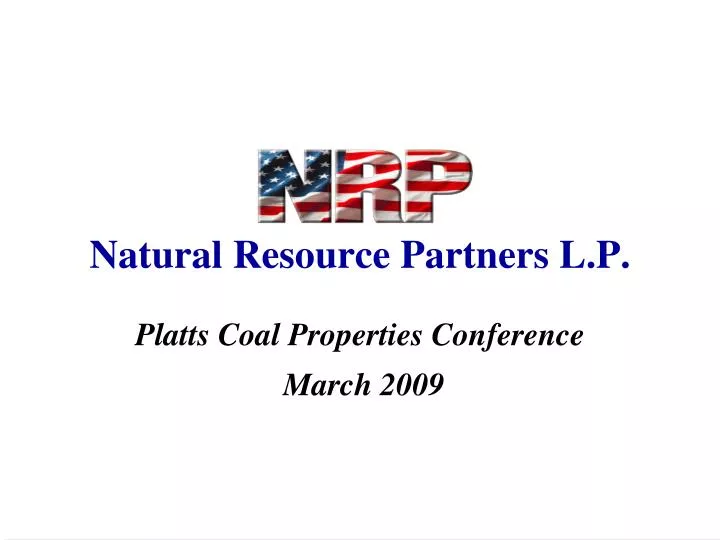 natural resource partners l p