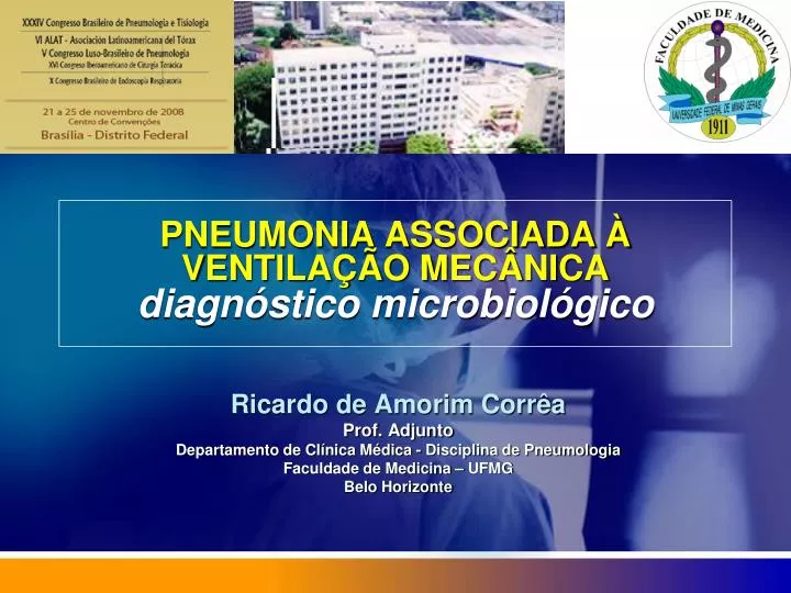 pneumonia associada ventila o mec nica diagn stico microbiol gico