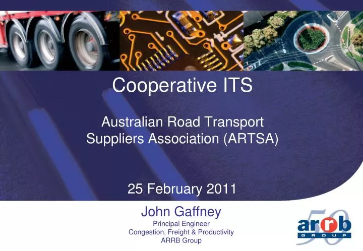 cooperative its australian road transport suppliers association artsa 25 february 2011