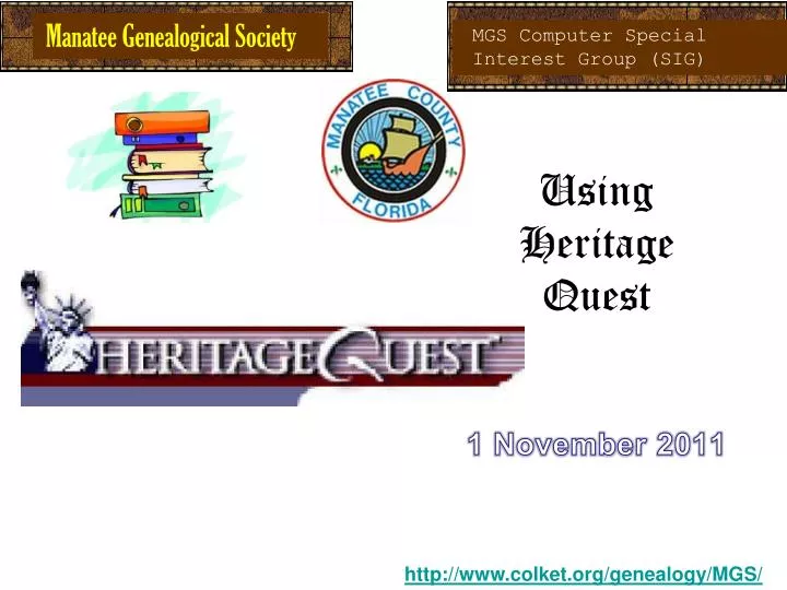 using heritage quest 1 november 2011