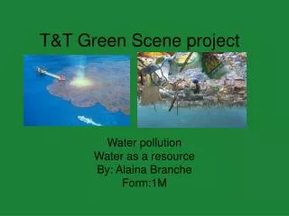 T&amp;T Green Scene project