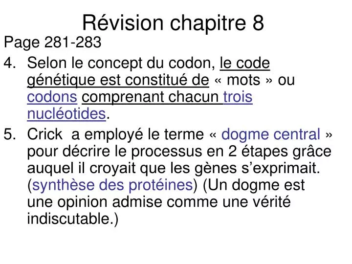 r vision chapitre 8