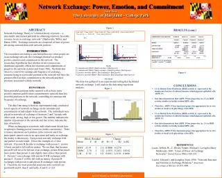 Network Exchange: Power, Emotion, and Commitment Amy R. Baxter