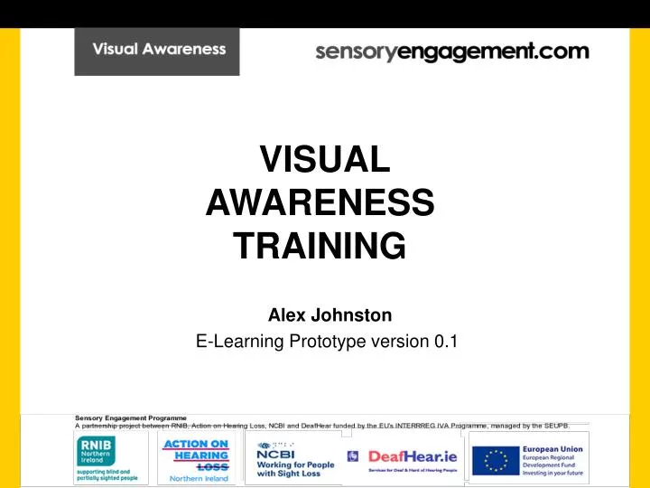 visual awareness training
