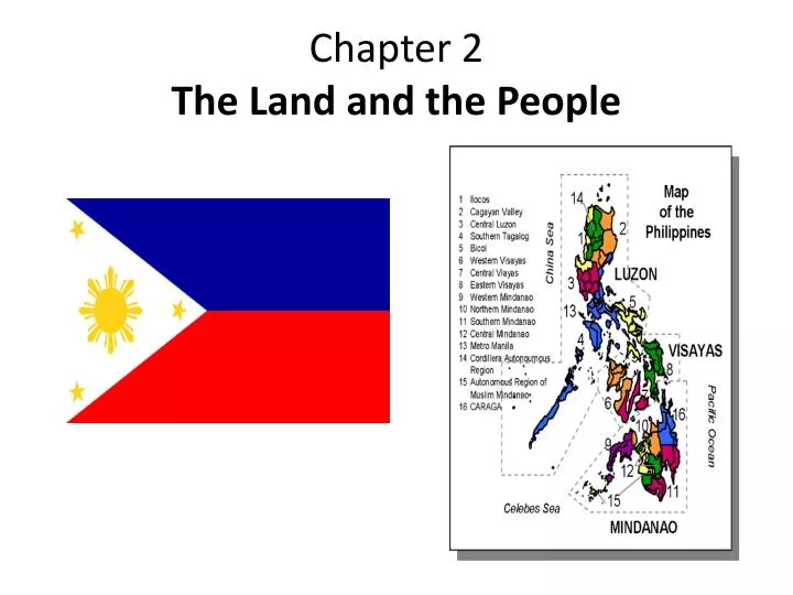 chapter 2 the land and the people