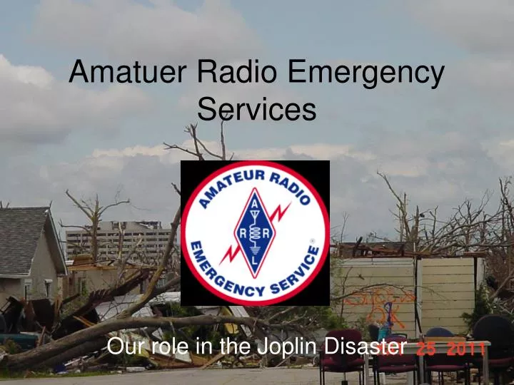 amatuer radio emergency services