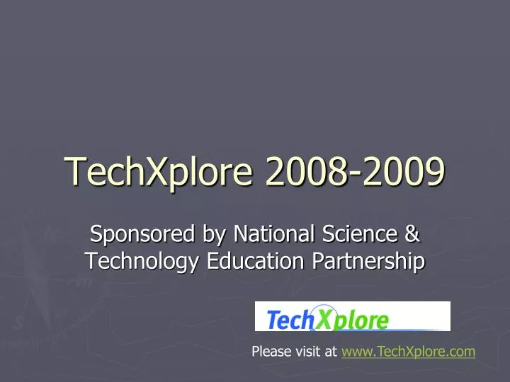 techxplore 2008 2009