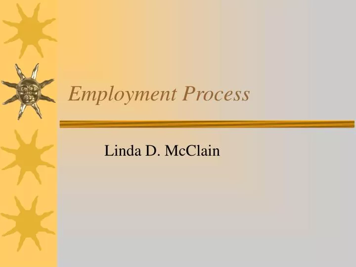 employment process