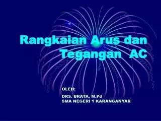 rangkaian arus dan tegangan ac