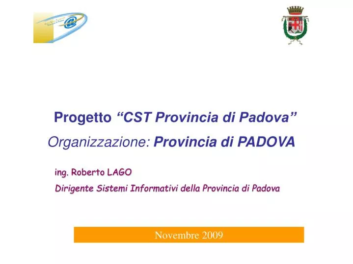 progetto cst provincia di padova