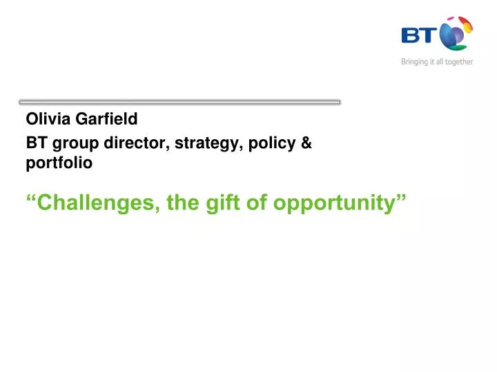 olivia garfield bt group director strategy policy portfolio