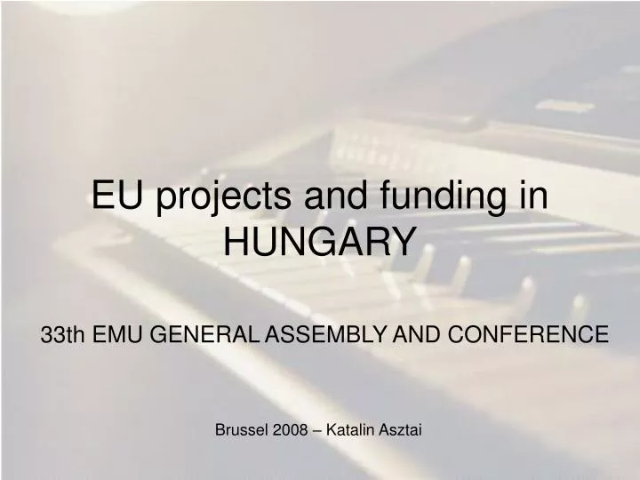 eu projects and funding in hungary