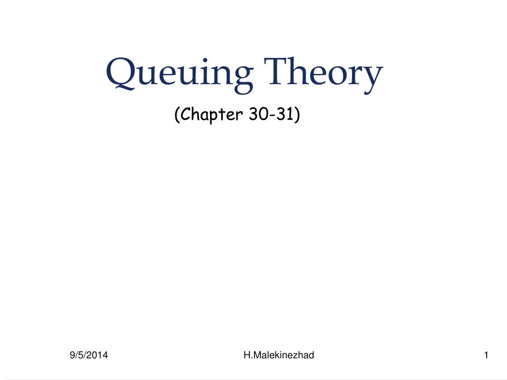 PPT - Queuing Theory PowerPoint Presentation, free download - ID:3952928