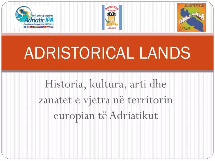 adristorical lands