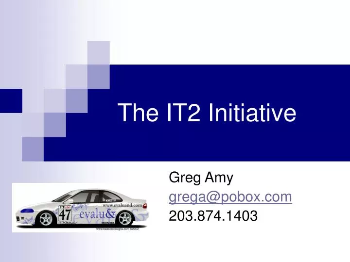 the it2 initiative