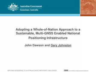 GNSS Positioning Transforming Australian Industry