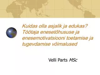 Velli Parts MSc