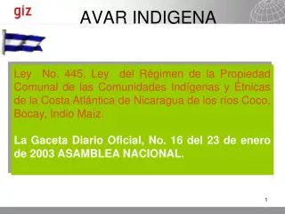 avar indigena