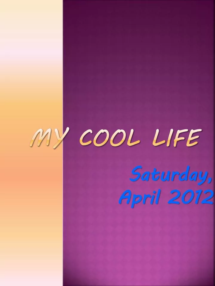 my cool life