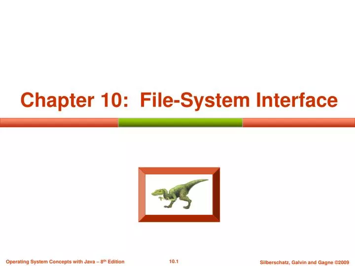 chapter 10 file system interface
