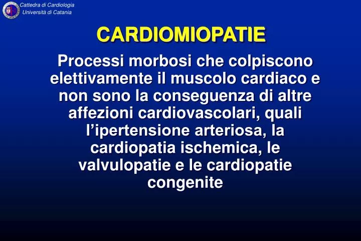 cardiomiopatie