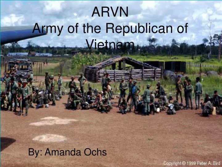 arvn army of the republican of vietnam