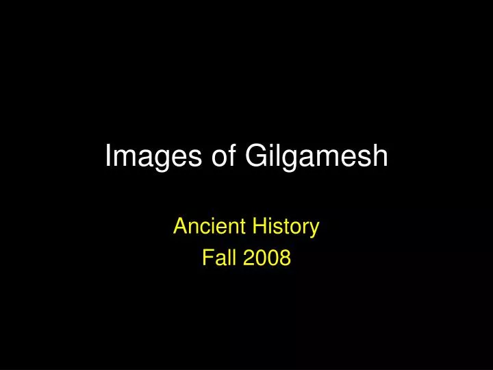 images of gilgamesh