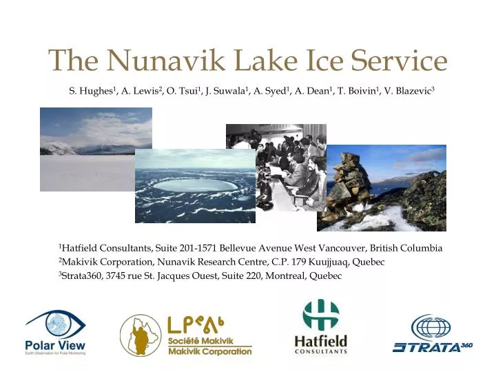 the nunavik lake ice service