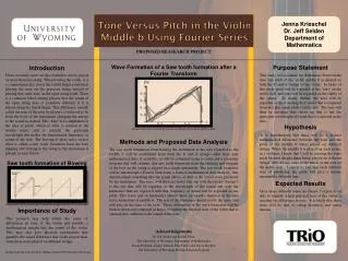 Tone Versus Pitch in the Violin Middle b Using Fourier Series