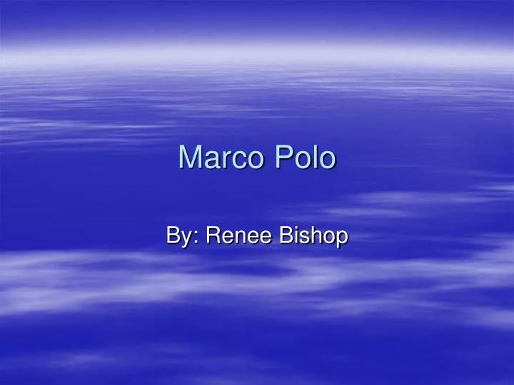 marco polo