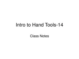 Intro to Hand Tools-14