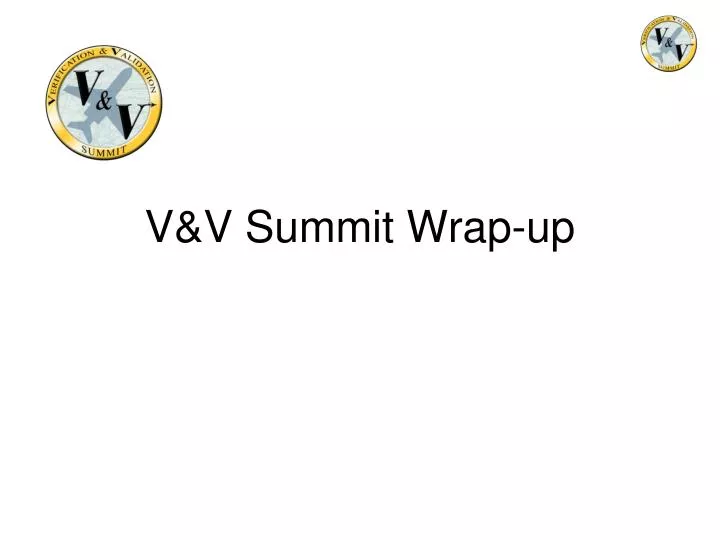 v v summit wrap up