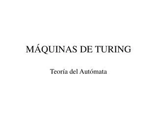 m quinas de turing
